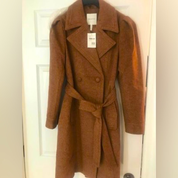 Avec Les Filles Mink Twill Coat - Picture 2 of 2